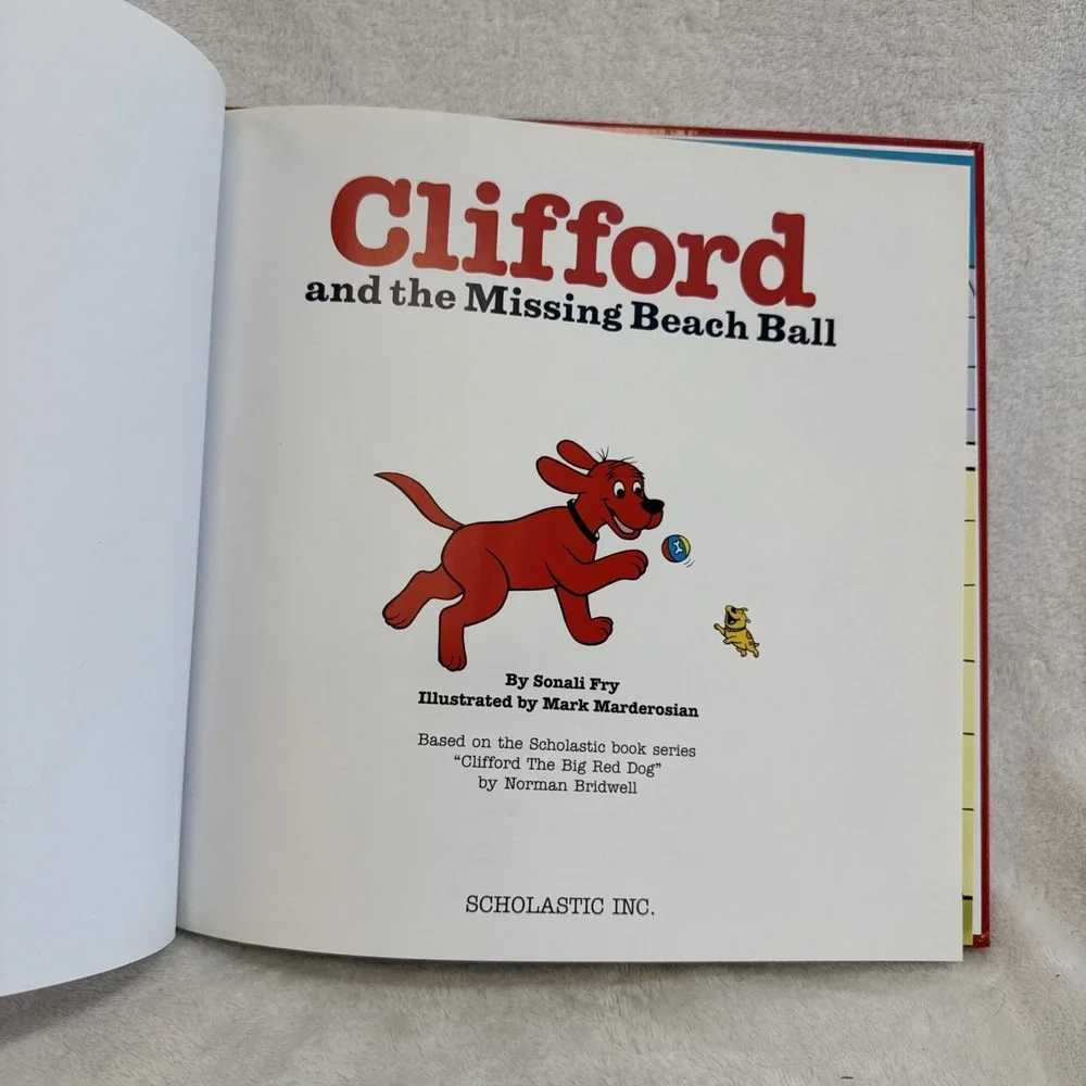 Clifford and the Missing Beach Ball Scholastic Childrens Book‎ by Sonali Fry